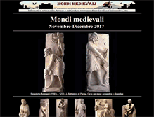 Tablet Screenshot of mondimedievali.net